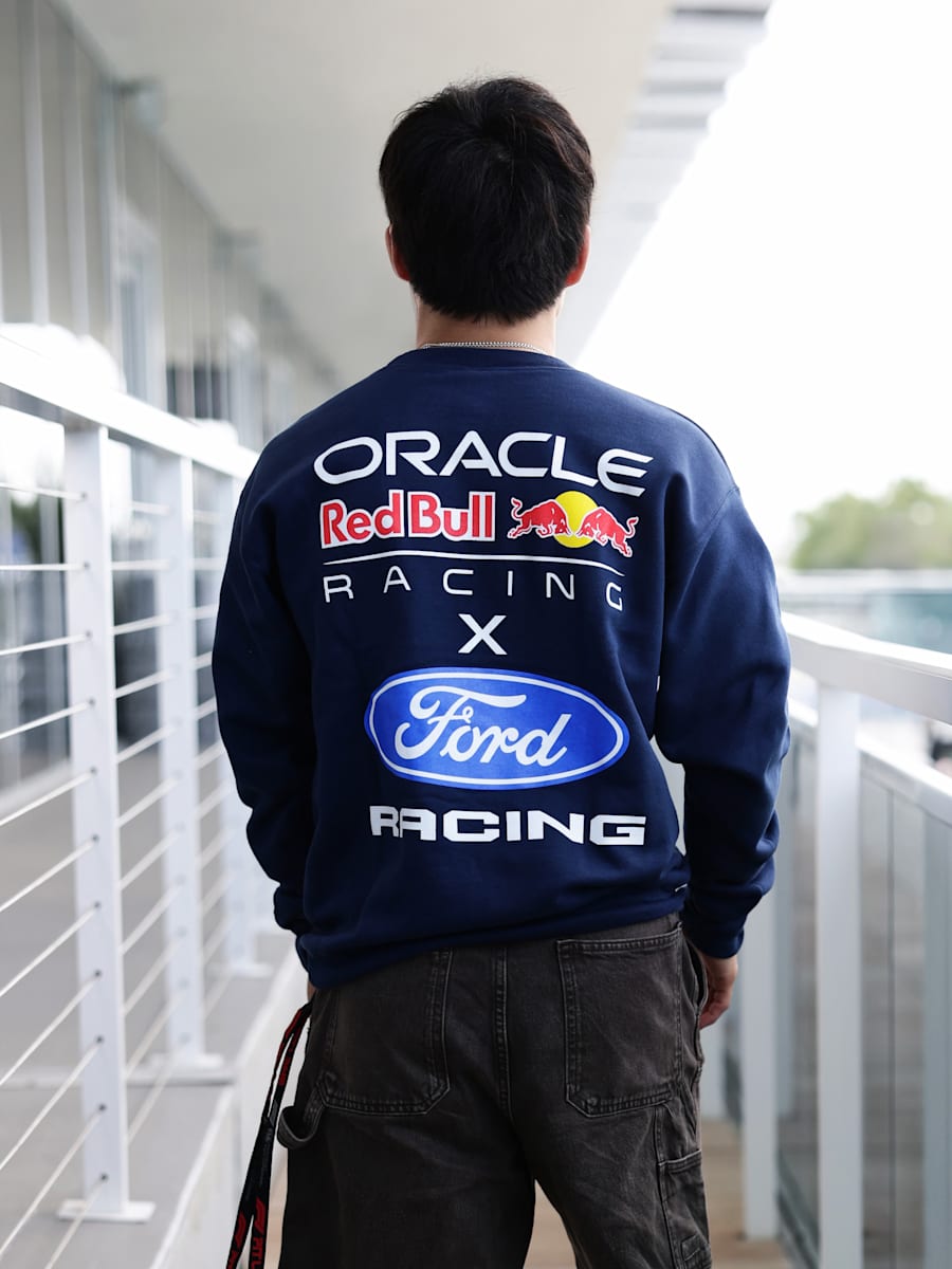 Oracle Red Bull Racing x Ford Oversized Sweatshirt (M-RBR26219): Oracle Red Bull Racing