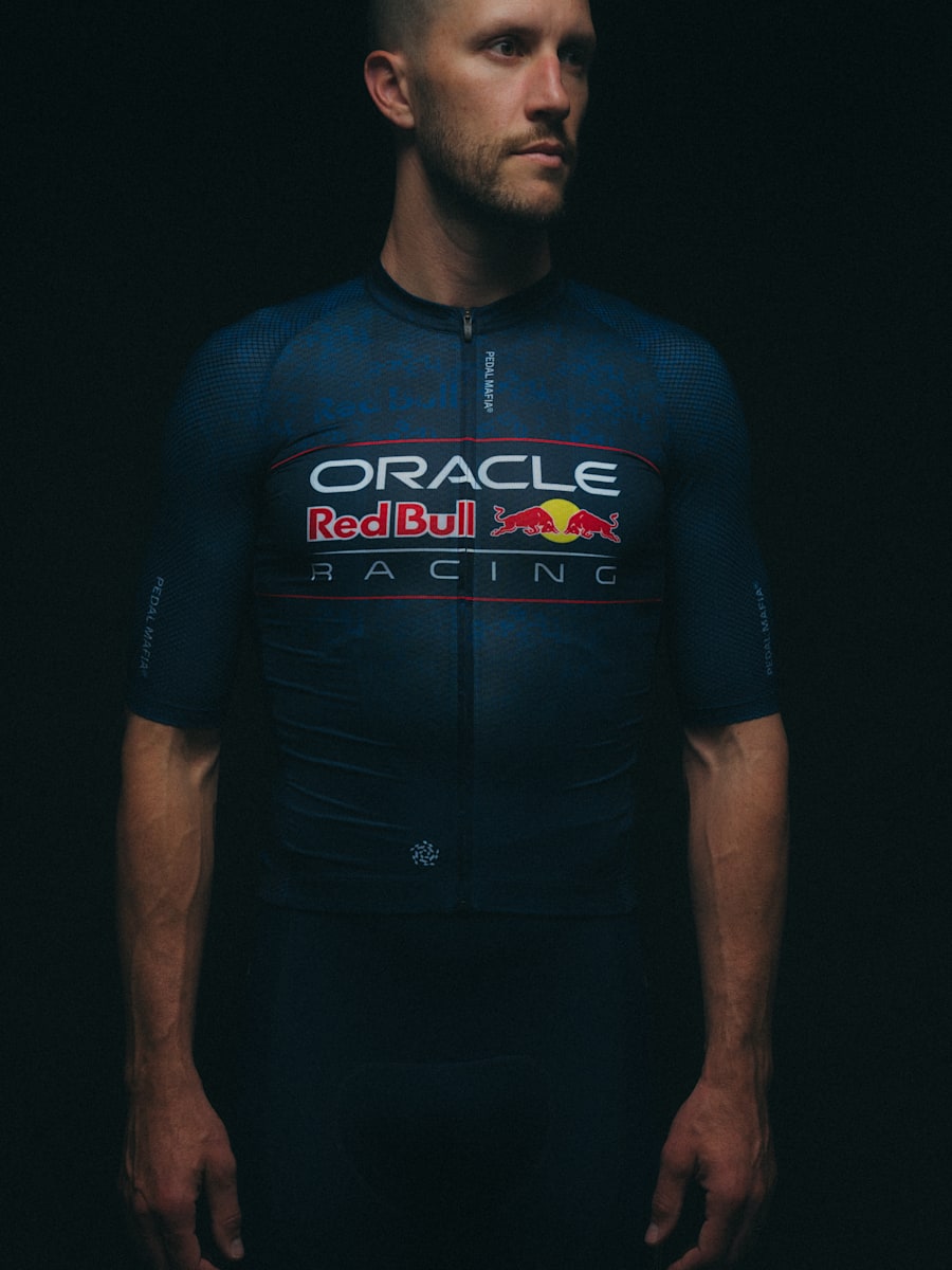 Oracle Red Bull Racing Fahrrad-Trikot für Herren (M-RBR26256): Oracle Red Bull Racing