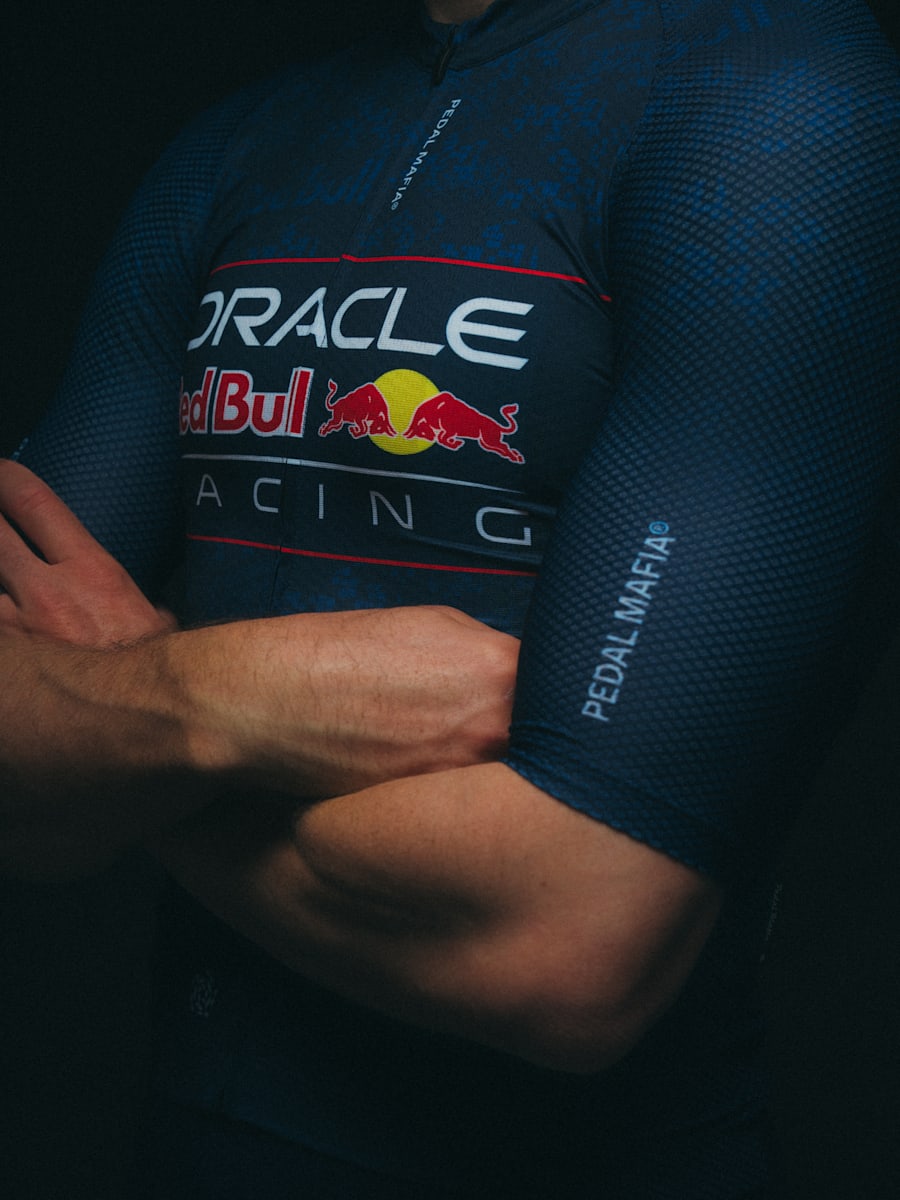 Oracle Red Bull Racing Fahrrad-Trikot für Herren (M-RBR26256): Oracle Red Bull Racing