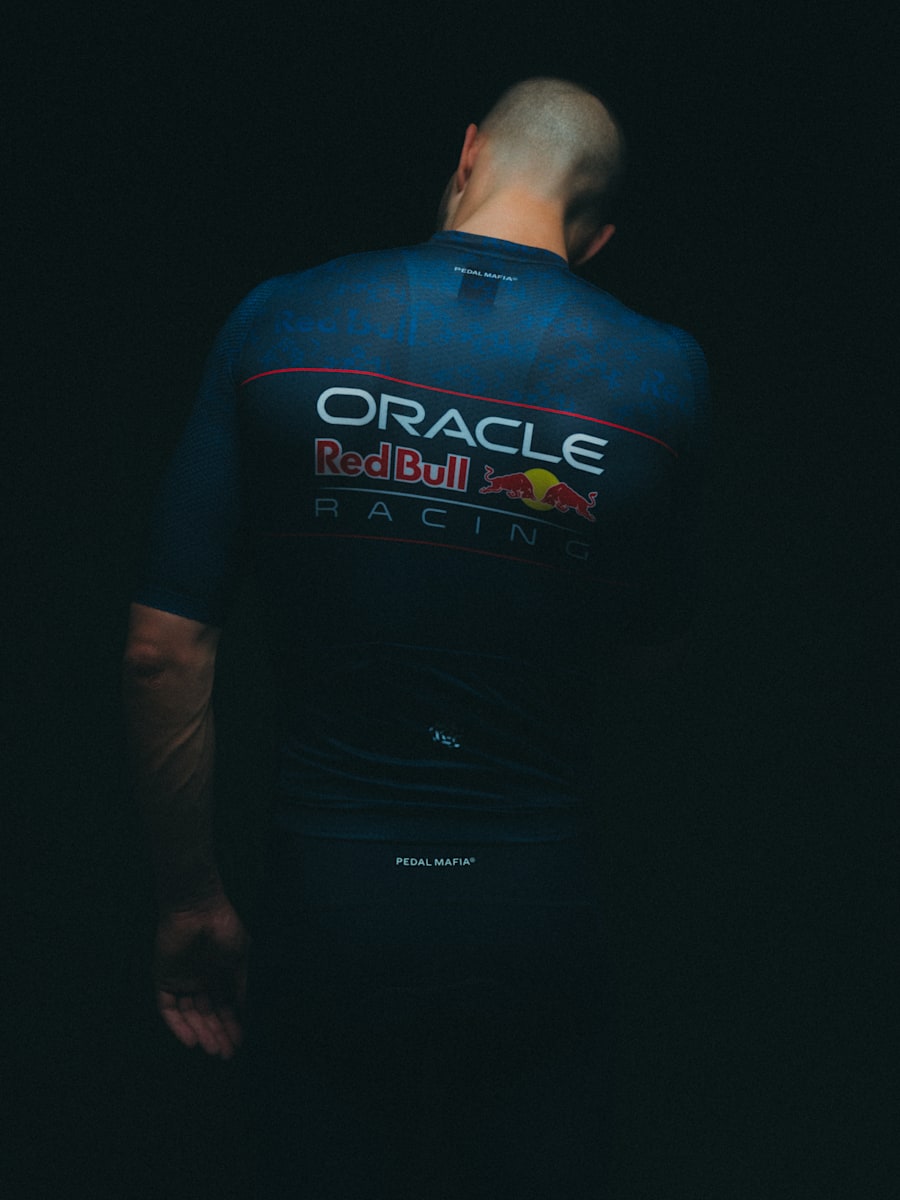 Oracle Red Bull Racing Fahrrad-Trikot für Herren (M-RBR26256): Oracle Red Bull Racing