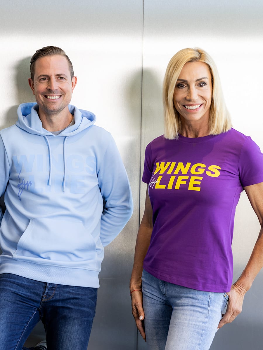 Sweat à capuche Vibrant (WFL22029): Wings for Life World Run