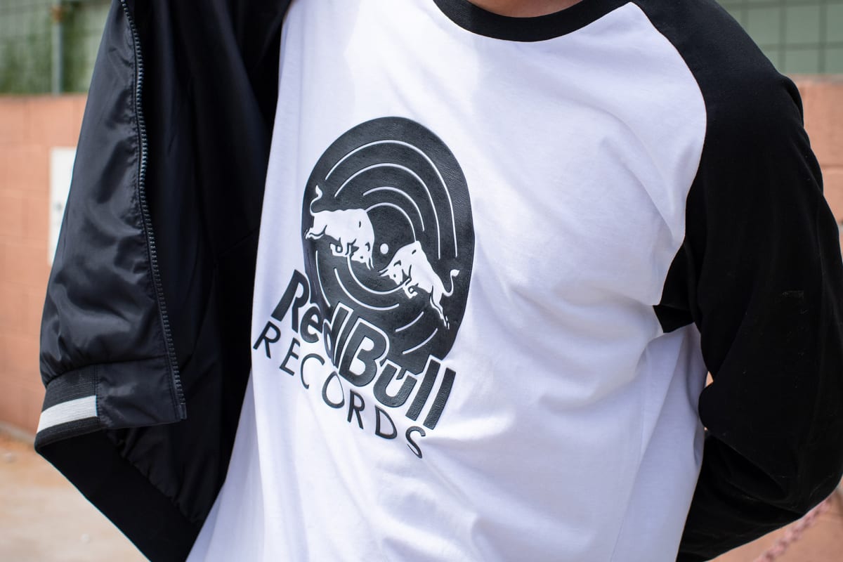 Vinyl Longsleeve T-Shirt  (REC19003): Red Bull Records  vinyl-longsleeve-t-shirt (image/jpeg)